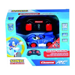 coche de radiocontrol sonic-the-hedgehog team sonic racing 1:43