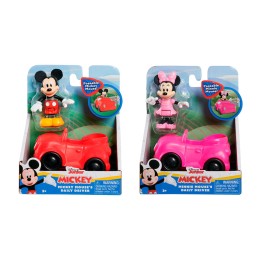 figura con coche de juguete modelo surtido disney mickey y minnie