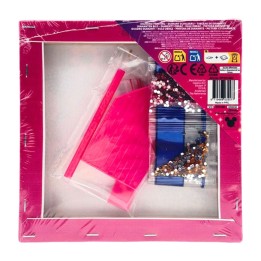 kit de pintura con diamantes disney la bella y la bestia 1,5x19x19 cm