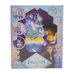 figura para pintar con luz led disney frozen