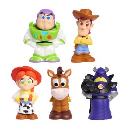 set de 5 figuras de baño disney pixar toy story