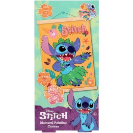 marco de madera para pintar con diamantes disney stitch