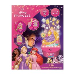 figura para decorar con diamantes y luz led princesas disney