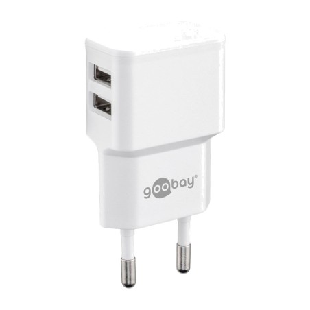 chargeur mural double usb type-a 2,4a