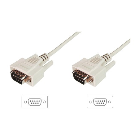 serial data transfer cable d-sub9 m/m