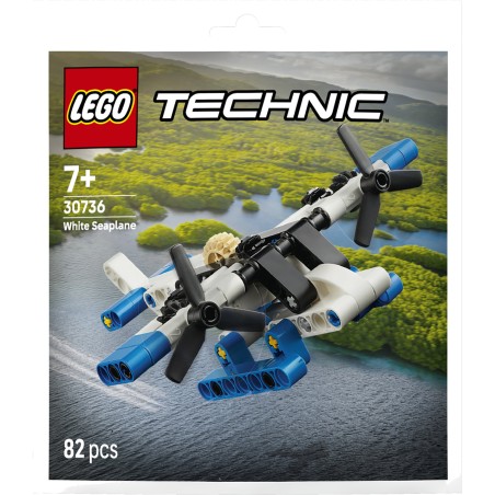 seaplane building set technic-30736
