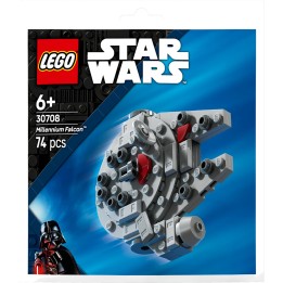 juego de construcción halcón milenario star wars 30708