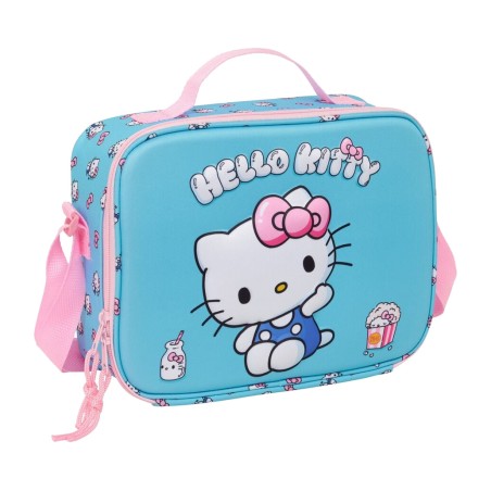 bolsa portameriendas térmica con diseño 3d hello kitty