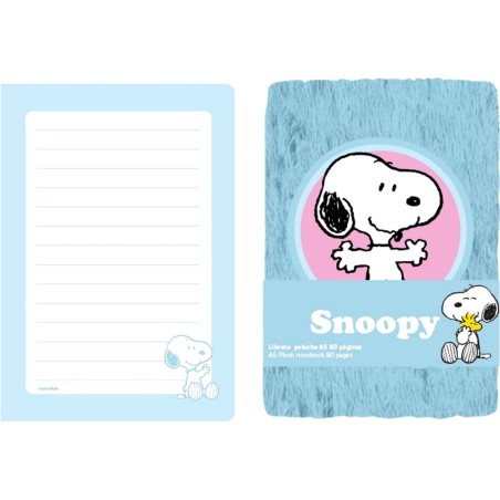 notes a5 pluszowy snoopy