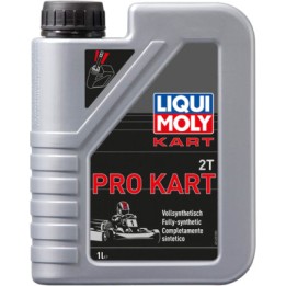 aceite de motor sintético para karting de 2 tiempos pro kart 2t 1l