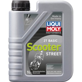 aceite de motor mineral de 2 tiempos basic scooter 2t 1l