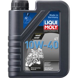 aceite de motor mineral de 4 tiempos basic street 4t 10w-40 1l 21862