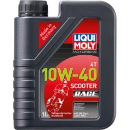 aceite de motor sintético de 4 tiempos scooter race 4t 10w-40 1l 20826
