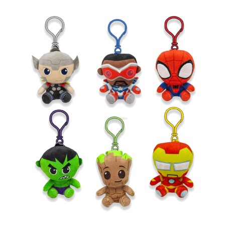 plush keychain assorted model marvel