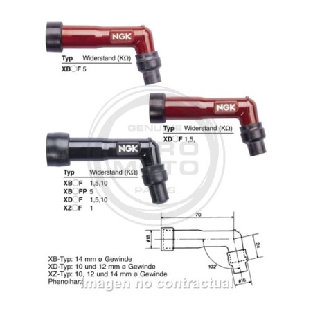 spark plug cap xb05f