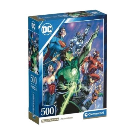puzzle da 500 pezzi dc comics