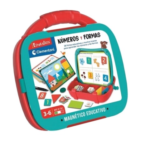 valigetta magnetica educativa con numeri e forme
