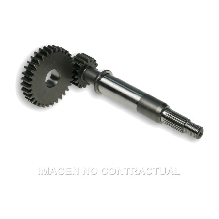 primary shaft development with sprocket