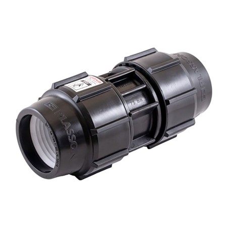 straight polypropylene connector for irrigation pipe pp-coupling