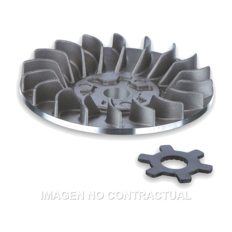 fixed variator half pulley ventilvar