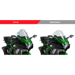 přední štít racing dvojitá bublina