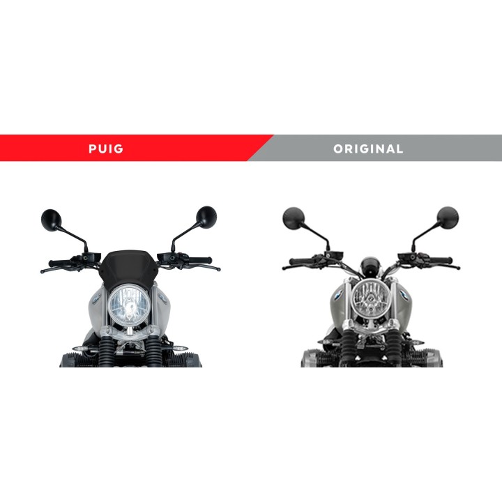 PUIG Placa frontal ALUMINIO 9798