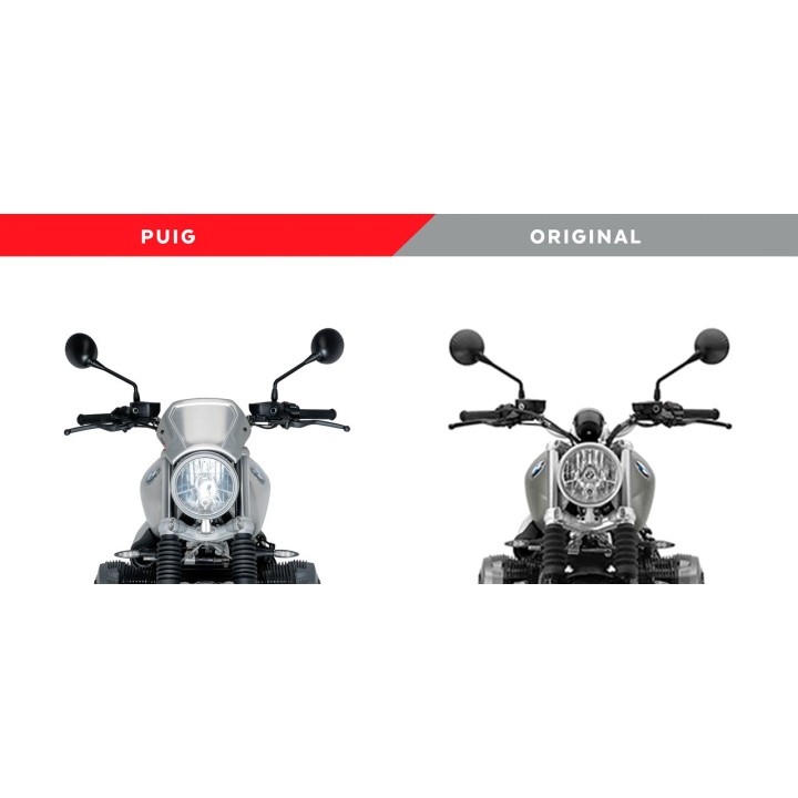 PUIG Placa frontal ALUMINIO 9798