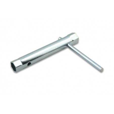 spark plug wrench with hexagonal lever 17-19mm | combination wrench with star and flat screwdriver