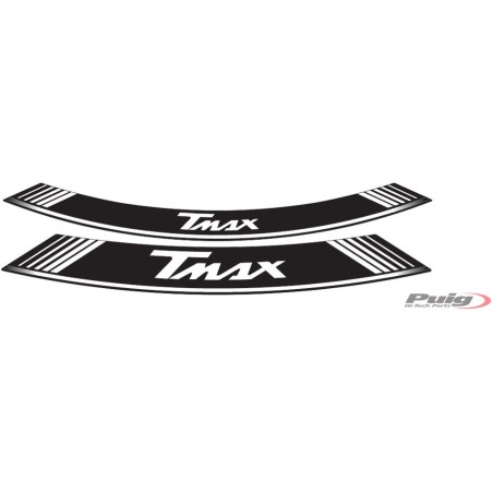 8 vinyl adhesive strips in arch for wheels