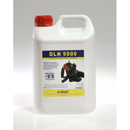 detergente limpiador de neopreno dive center 5l - ph 5.5