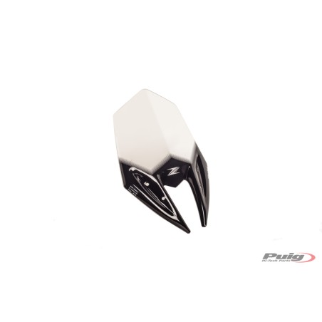 windscreen and handguards for naked motorcycles