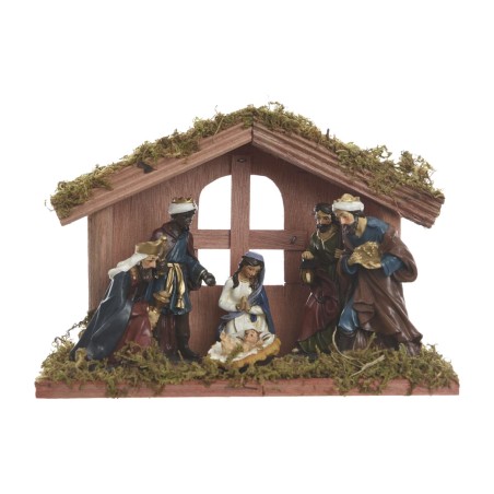 presepe con 6 statuine 9 cm