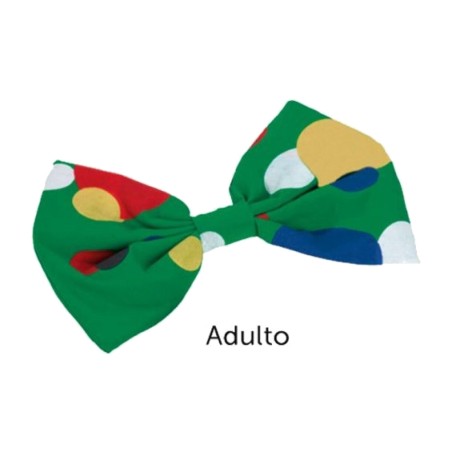 clown fabric bow tie