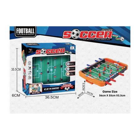 futbolín de mesa infantil 36 cm