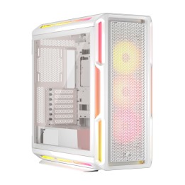 caja de pc semitorre con cristal templado icue-link 5000t lx-rgb