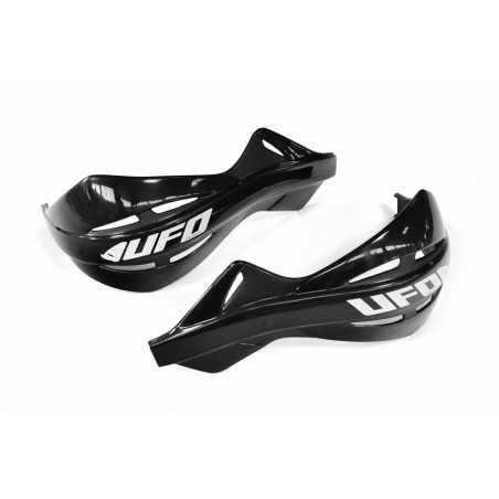 paramanos cerrado de recambio para protector de manos con conchas negras de color blanco alu handguards pm01637 780698 20