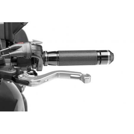 short clutch handle, silver body