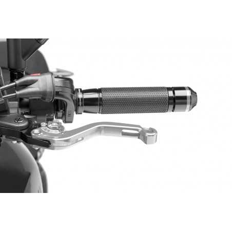 short clutch handle, silver body