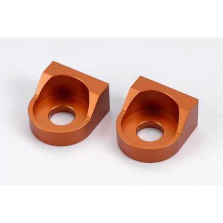 tensores de eje trasero  ktm negro