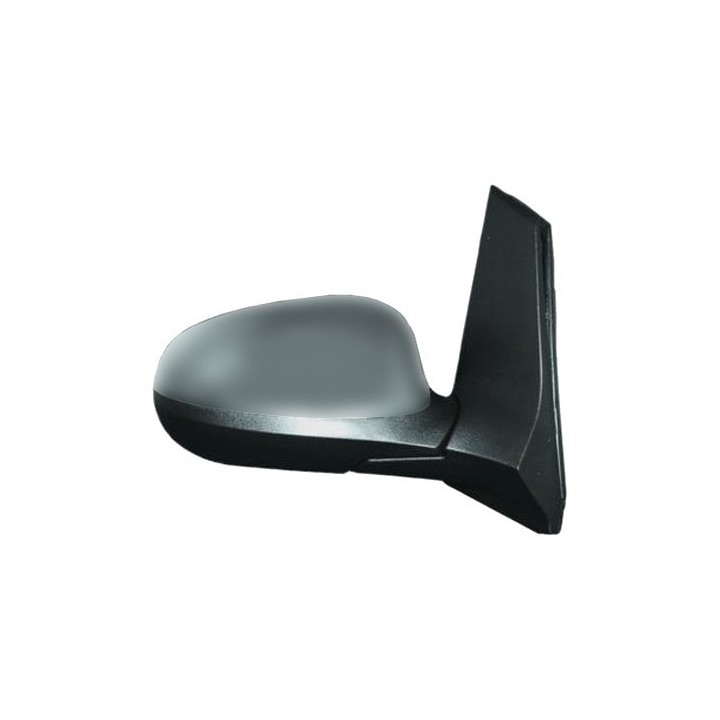 Primed convex mechanical right mirror
