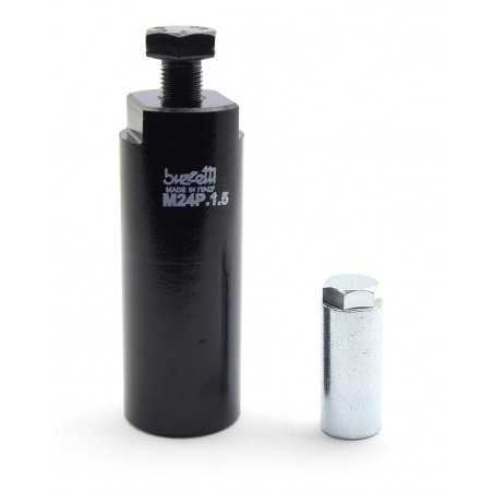 extractor con rosca interna y funda protectora de rosca ø24x1,5