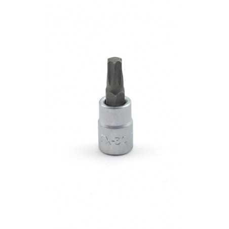 socket wrench with torx tx s2 tip 1/4 tengtools