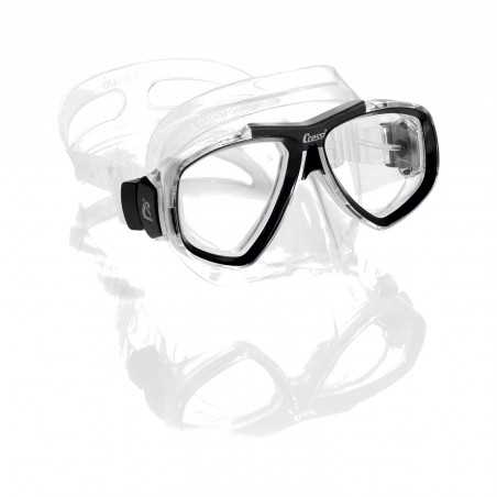 transparent high-range silicone mask focus