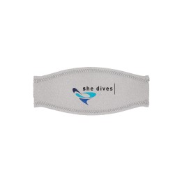 μάσκα κατάδυσης strap trilastic she dives