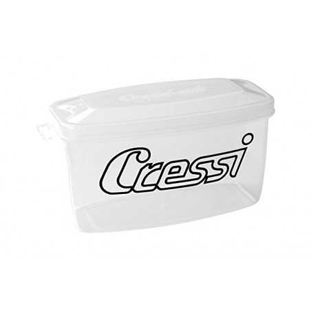 cressi mask replacement with anti-shock box for protection