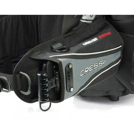 recambio chaleco bcd buceo: bolsillo portalastre l.a.s. 2.0 - ud.