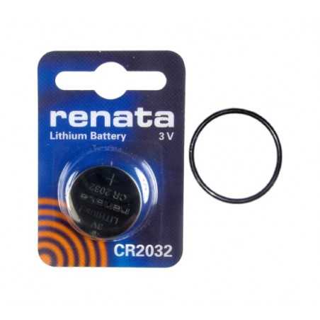 batteria di ricambio e kit o-ring per computer subacqueo e controller cressi