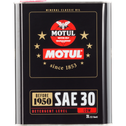 aceite lubricante para motor sae 30 (classic) 2l - motul