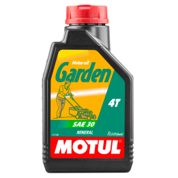 aceite lubricante motor jardinería garden 4t sae 30 1 l motul