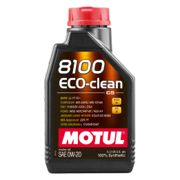 aceite lubricante 8100 eco-clean 0w20 para motores de gasolina y diésel